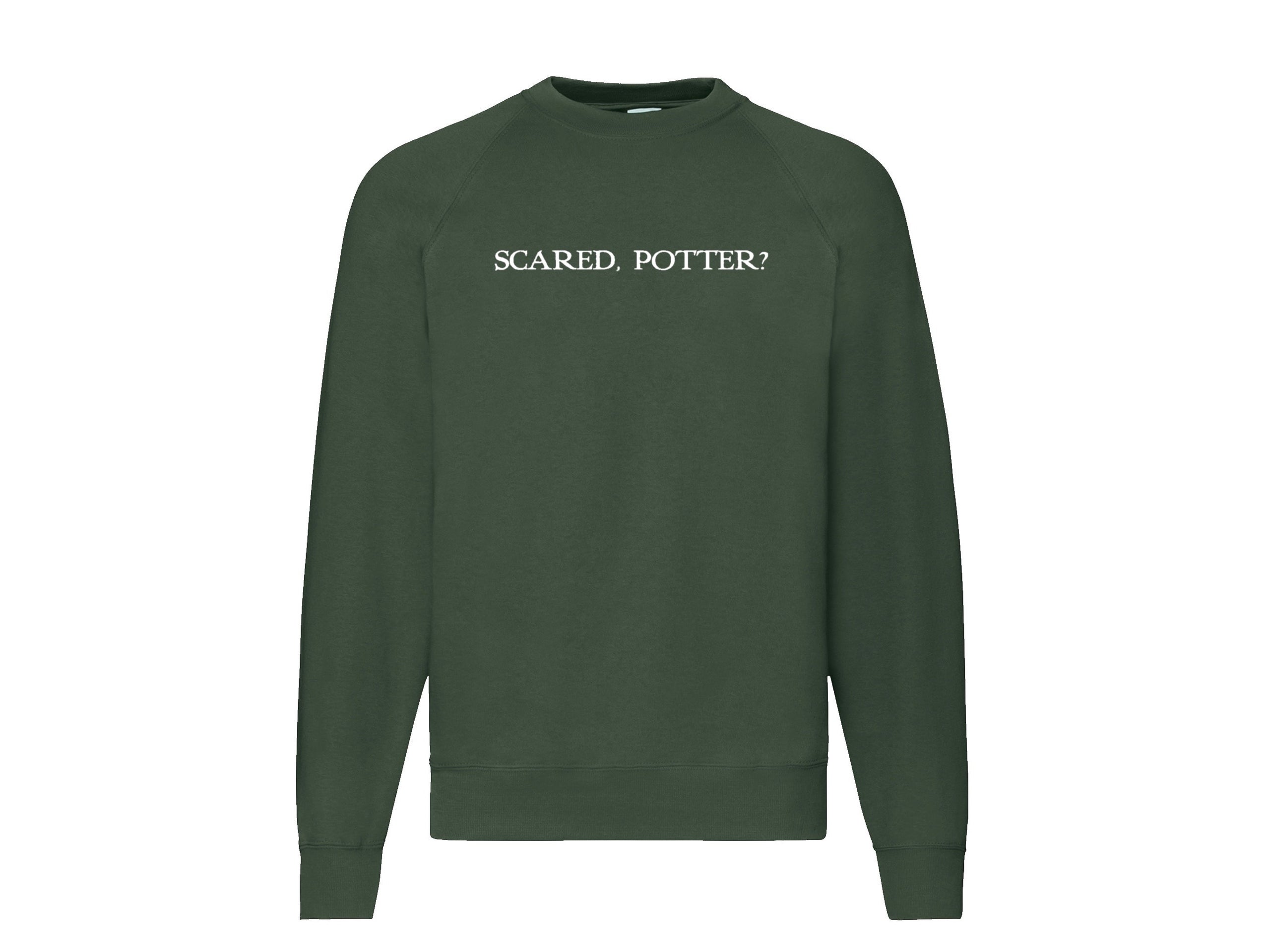 Scared potter sweatshirt outlet